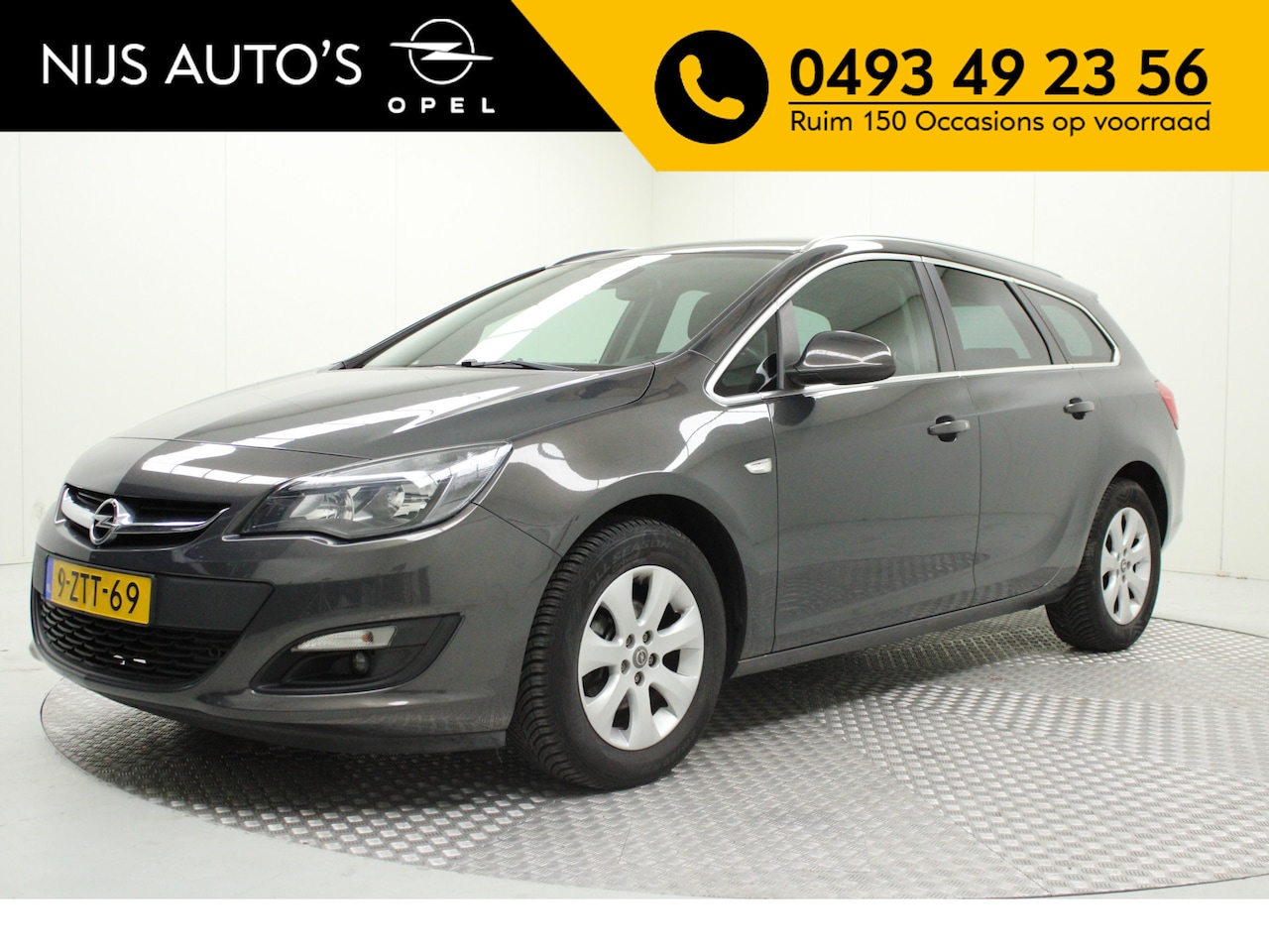 Opel Astra Sports Tourer - 1.4 Turbo Edition | trekhaak | pdc achter | navi fullmap | cruise control | bluetooth tele - AutoWereld.nl