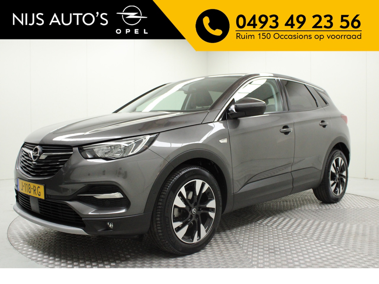 Opel Grandland X - 1.6 Turbo Innovation | automaat | dealer onderhouden | 1 ste eigenaar | electr. achterklep - AutoWereld.nl
