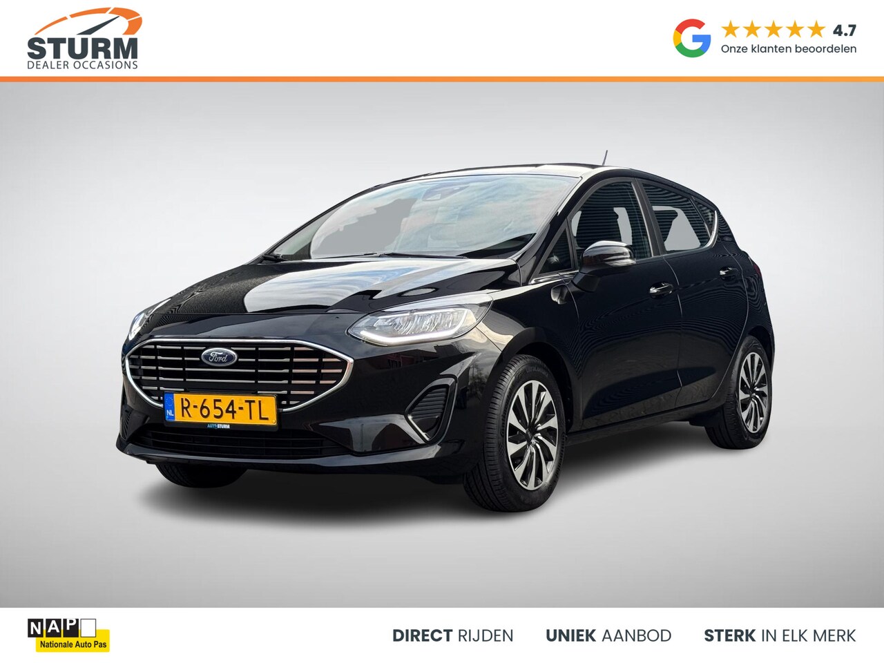 Ford Fiesta - 1.0 EcoBoost Hybrid Titanium Multimedia Pack, NL-Auto! - AutoWereld.nl