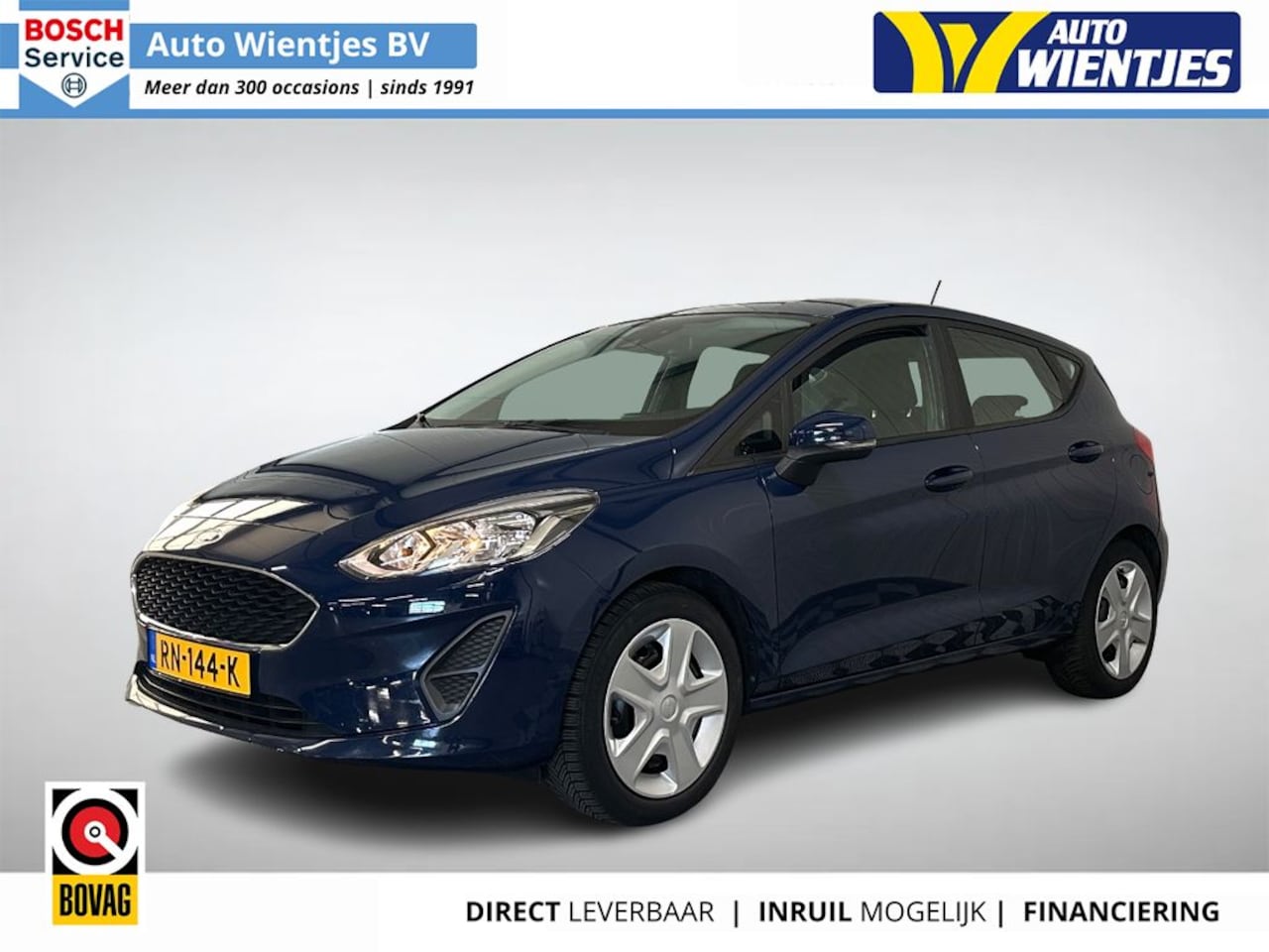 Ford Fiesta - 1.5 TDCi 63kw | Trend 5-Drs | Airco | Navi | Carplay - AutoWereld.nl