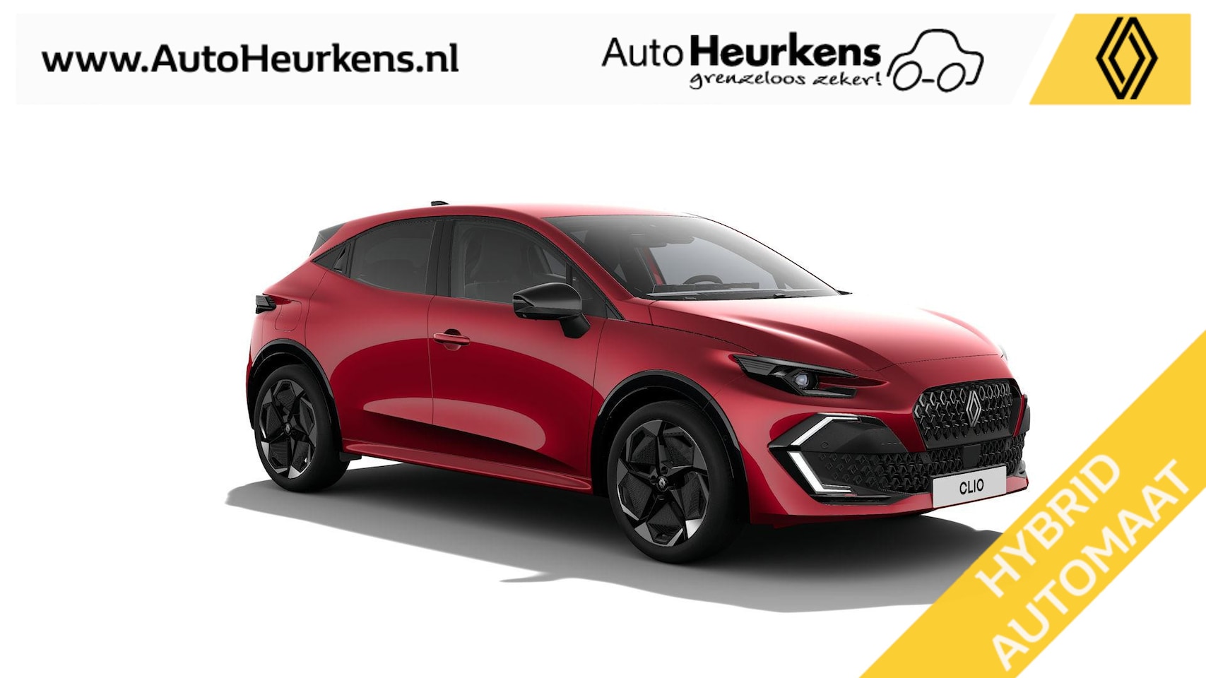 Renault Clio - Techno Full Hybrid E-Tech 160 pk l Tijdelijk introductievoordeel! l Gratis 5 jaar fabrieks - AutoWereld.nl
