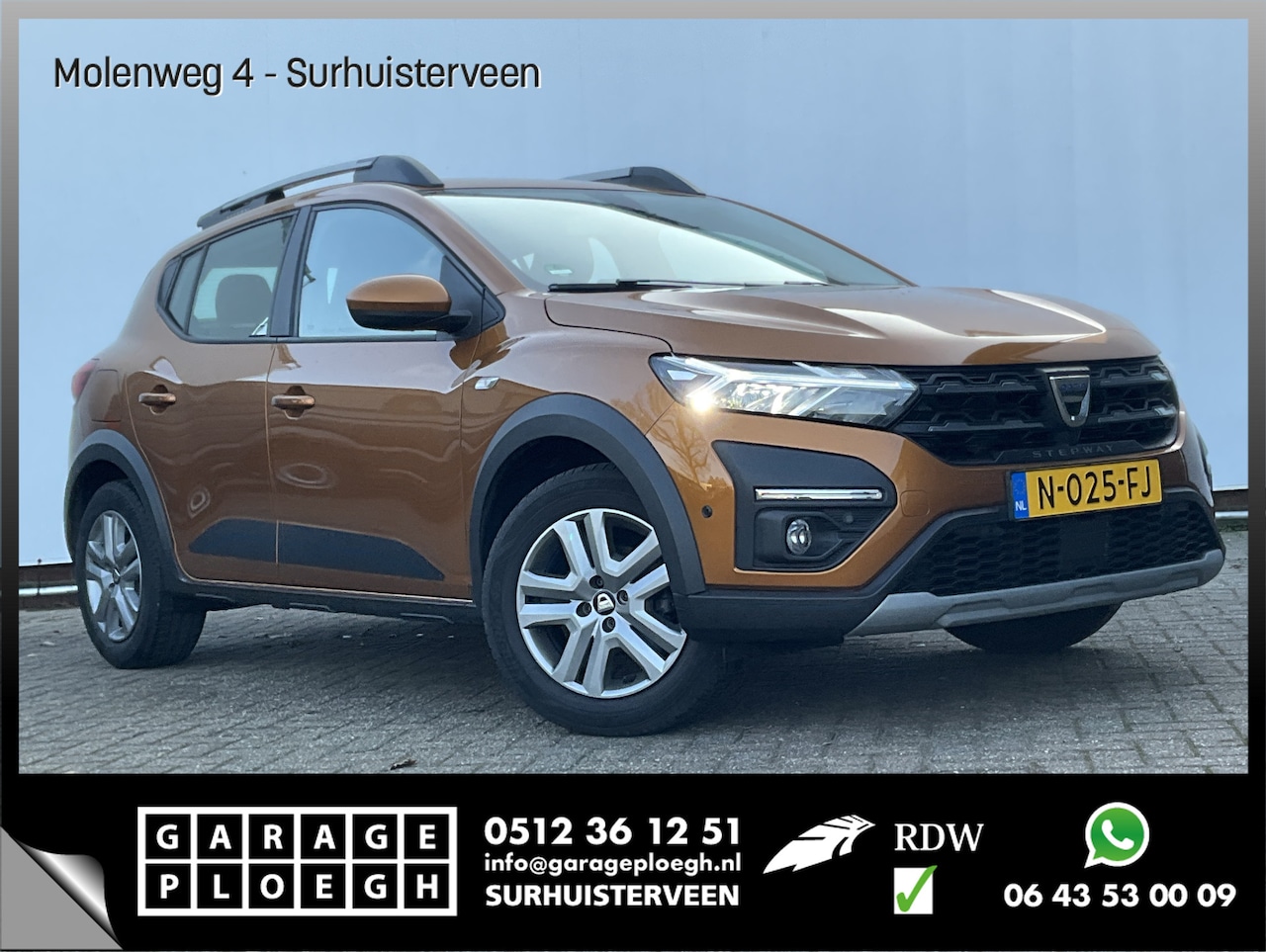 Dacia Sandero Stepway - 1.0 TCe 100 Bi-Fuel 1Eig Carplay DAB Camera Trekhaak Comfort LPG - AutoWereld.nl
