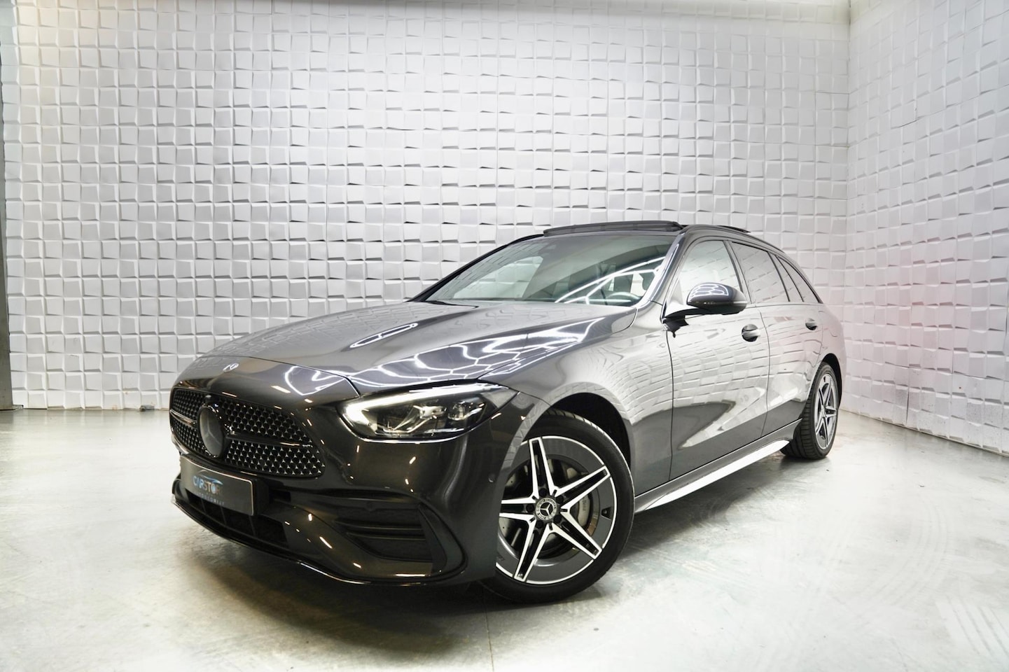 Mercedes-Benz C-klasse Estate - 300 e 4MATIC AMG NIGHT PANO - AutoWereld.nl