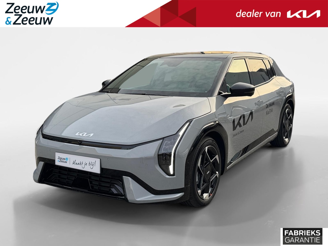 Kia EV4 - Hatchback GT-PlusLine 81.4 kWh Meest luxe uitvoering | Head-up display | 360°-camera | Sto - AutoWereld.nl