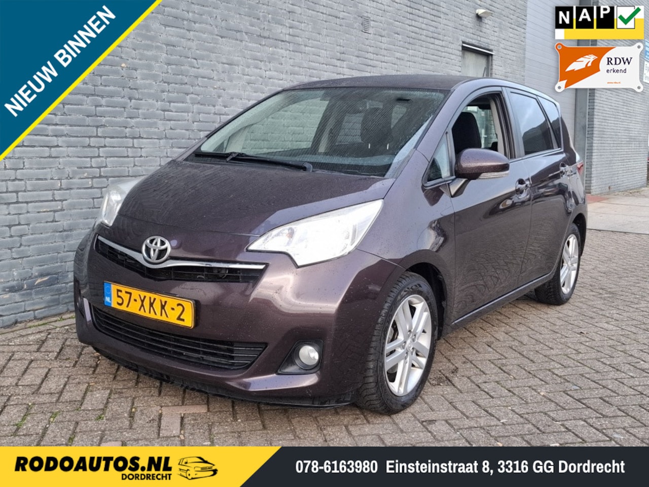Toyota Verso S - 1.3 VVT-i Dynamic Navi/Camera/Airco ✅ - AutoWereld.nl