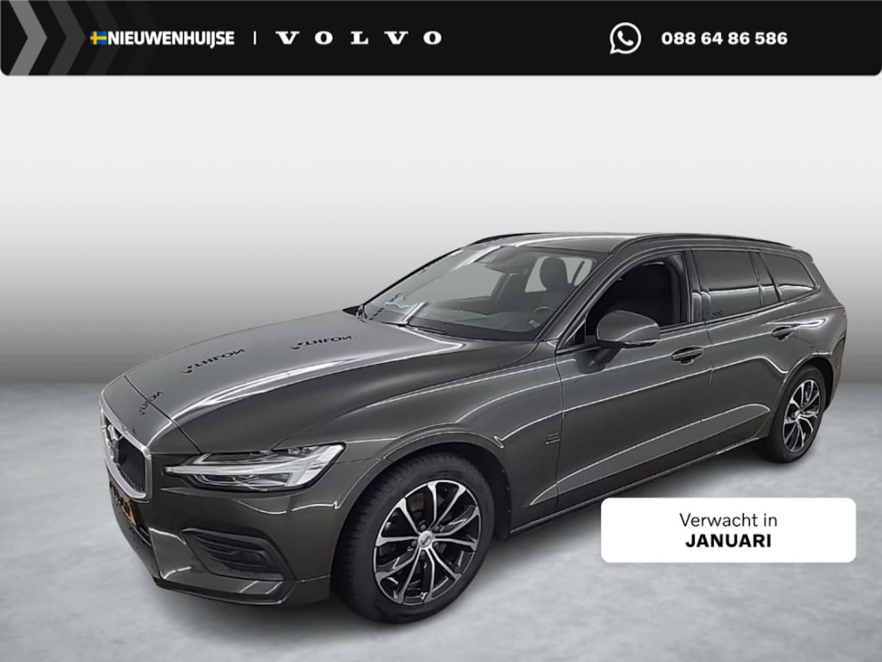 Volvo V60 - 2.0 B3 Momentum Business | Stoel en stuurverwarming | Camera | Parkeersensoren V+A | Apple - AutoWereld.nl