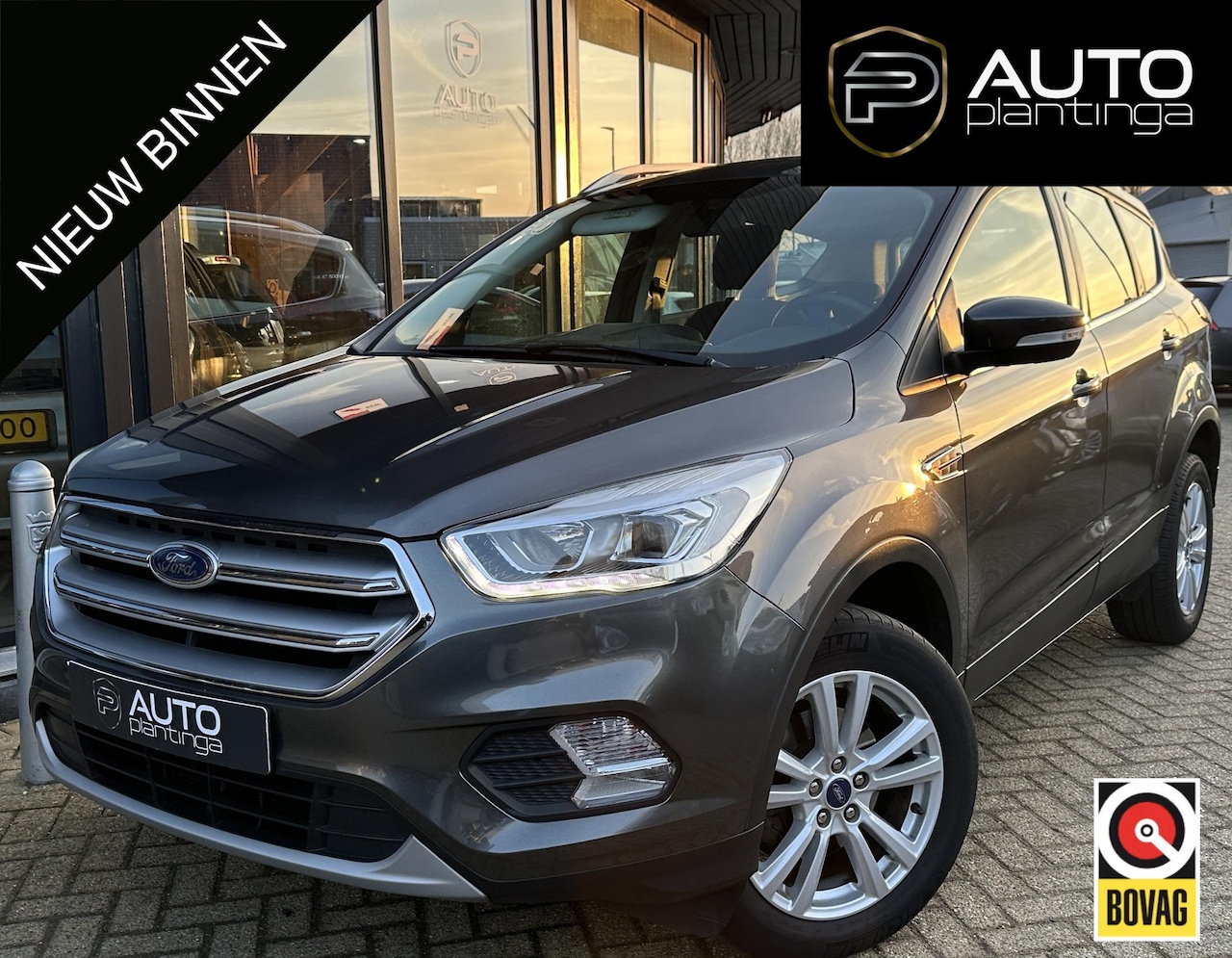 Ford Kuga - 1.5 EcoBoost Trend Ultimate 120PK | NL AUTO | ZEER NETTE STAAT! | Climate Control | Apple - AutoWereld.nl