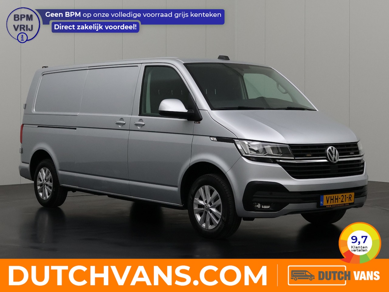Volkswagen Transporter - 2.0TDI Lang Edition | Airco | Cruise | Multimedia | 3-Zits - AutoWereld.nl