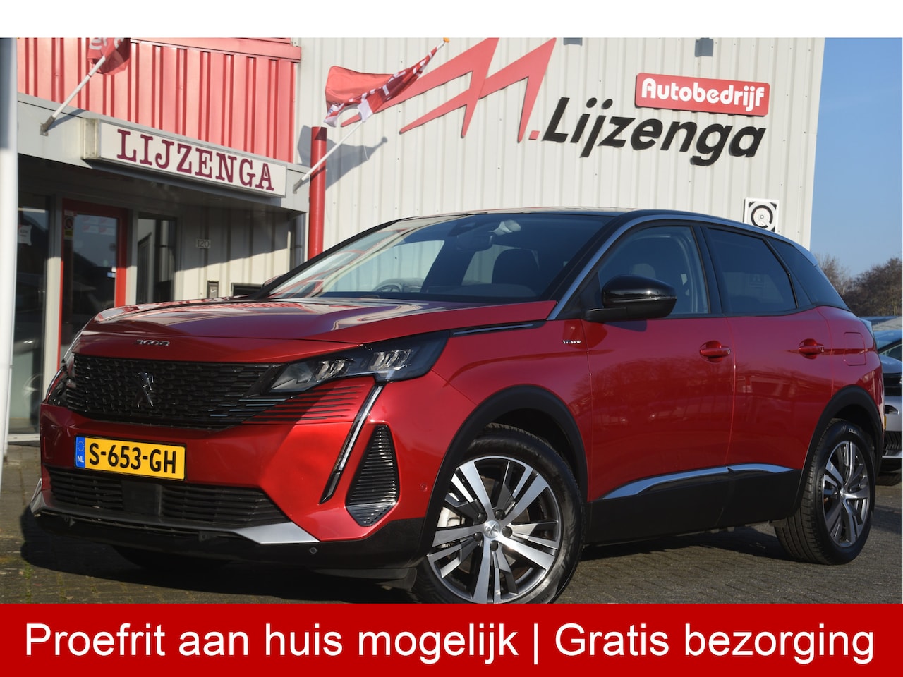 Peugeot 3008 - 1.6 HYbrid 225 Allure Carplay | Camera | Keyless | LED | DAB | PDC | Navi - AutoWereld.nl