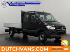 Mercedes-Benz Sprinter - 316CDI Open Laadbak Dubbele Cabine | 3500Kg Trekhaak | Leder | Airco | 7-Persoons