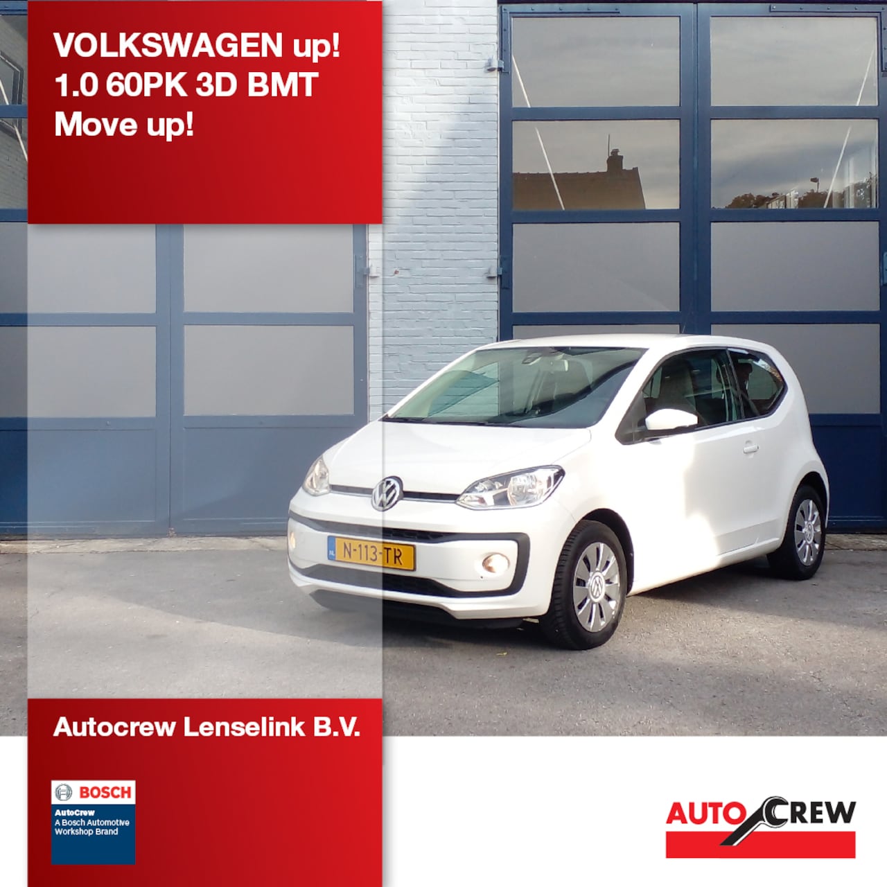 Volkswagen Up! - 1.0 60PK 3D BMT Move up! - AutoWereld.nl