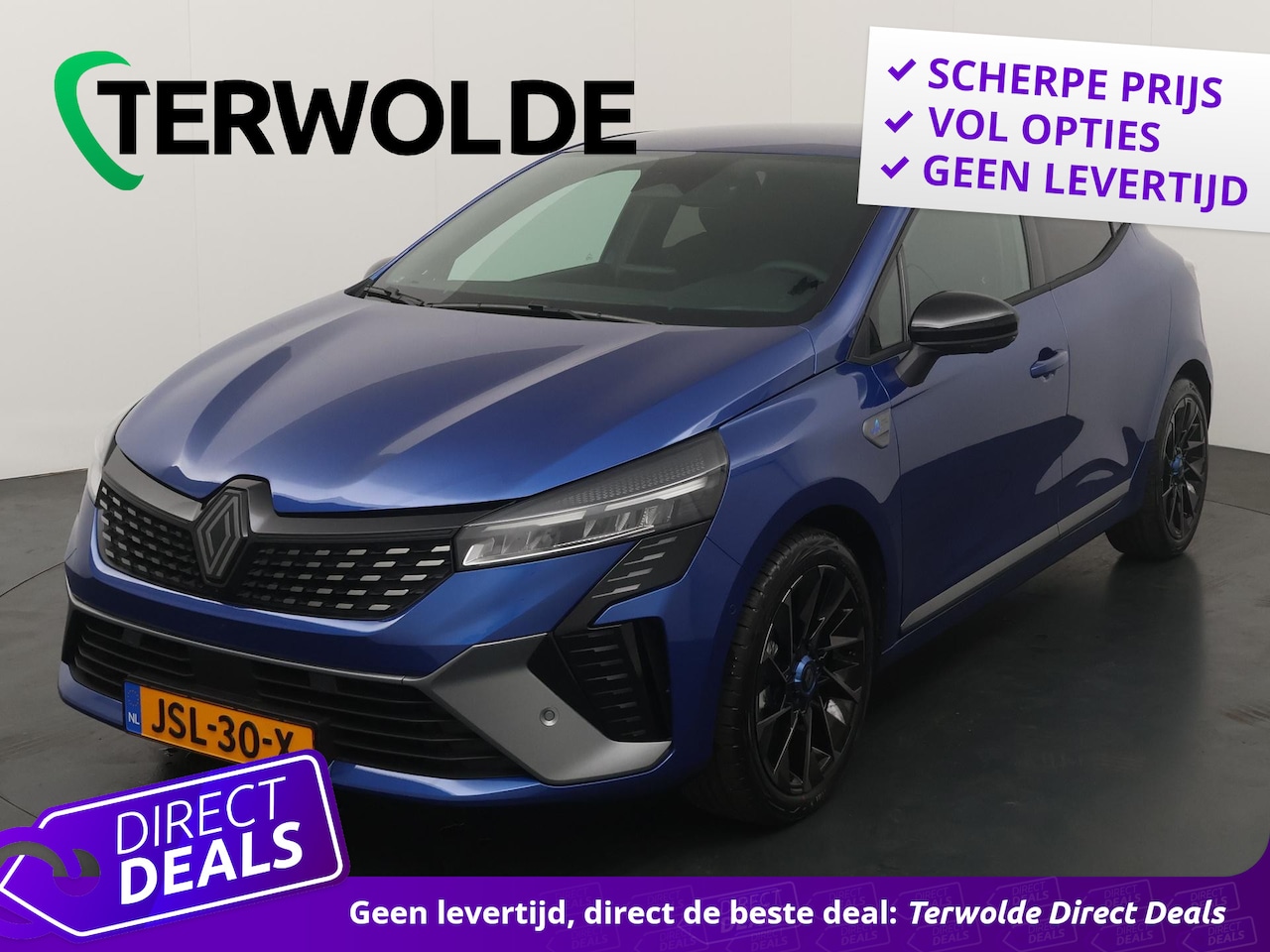 Renault Clio - 1.6 E-Tech Full Hybrid 145 esprit Alpine | €3.040 Korting! | Achteruitrijcamera | Adaptive - AutoWereld.nl