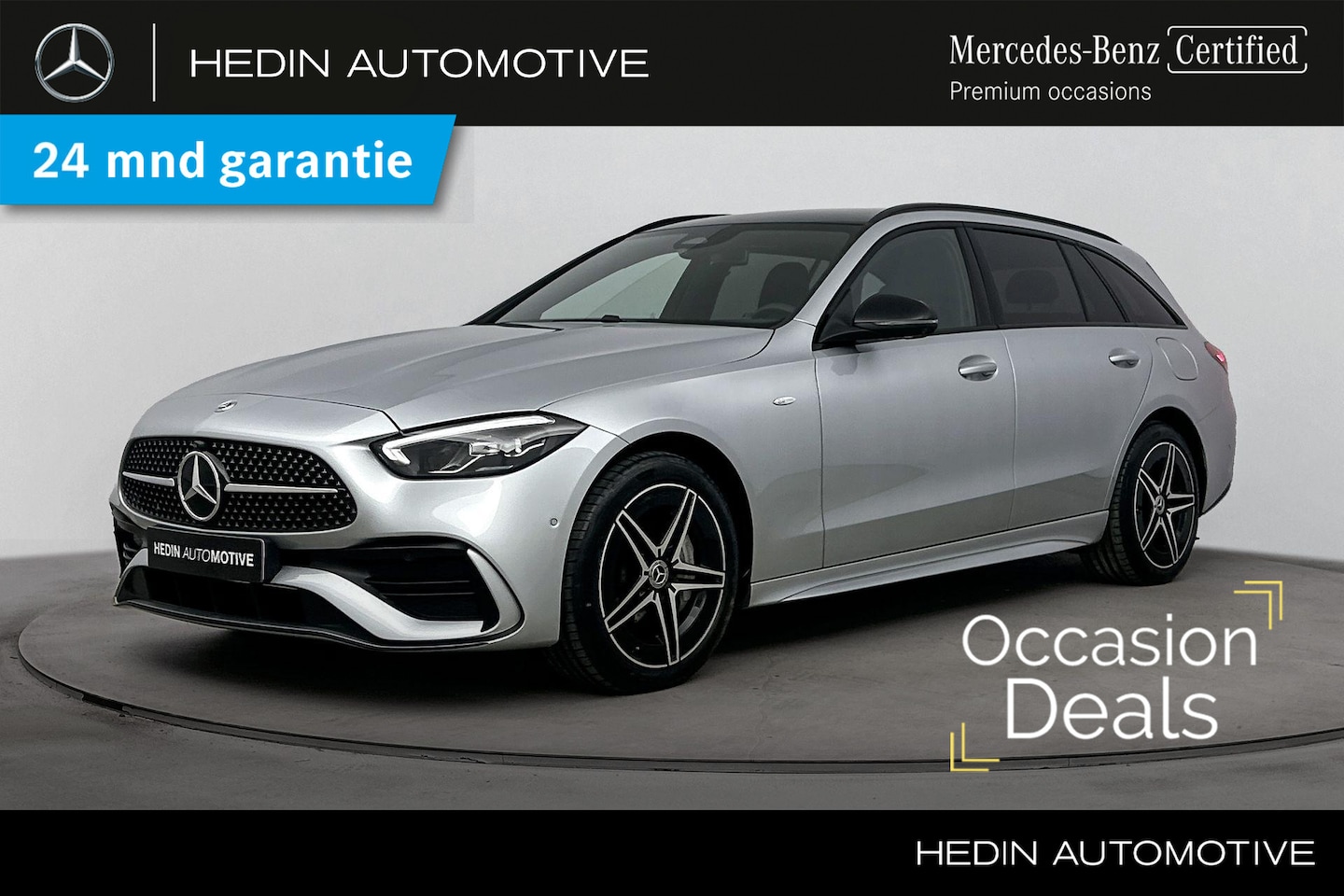 Mercedes-Benz C-klasse Estate - C 300e Automaat AMG Line | Nightpakket | Winterpakket | Panoramadak | Distronic | Memory | - AutoWereld.nl