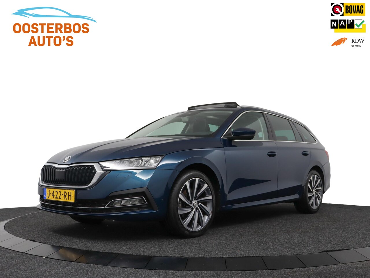 Skoda Octavia Combi - 1.0 TSI Business Edition Plus Trekhaak/Pano/Navi/VC/18" - AutoWereld.nl
