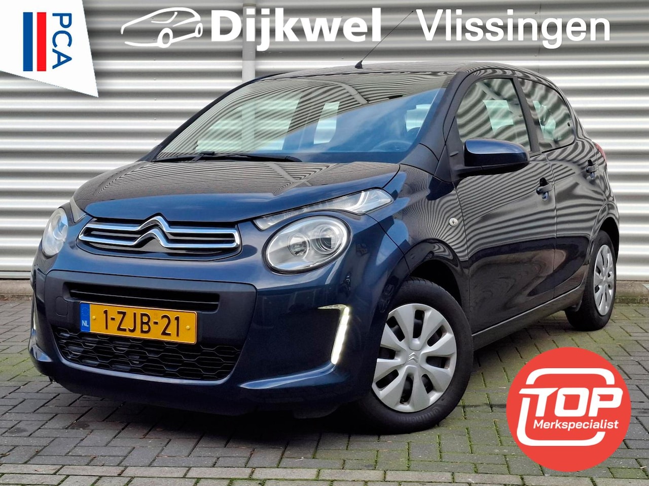 Citroën C1 - 1.0 E-VTi Feel 5-drs Airco/LED/Bluetooth - AutoWereld.nl