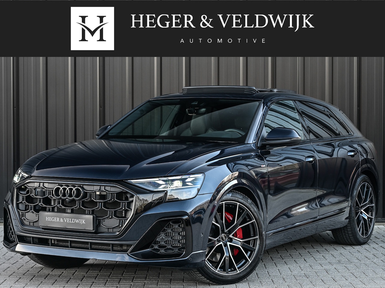 Audi Q8 - 55 TFSI e quattro Pro Line S · Panoramadak · S-seats met massage · Stoelverwarming en vent - AutoWereld.nl