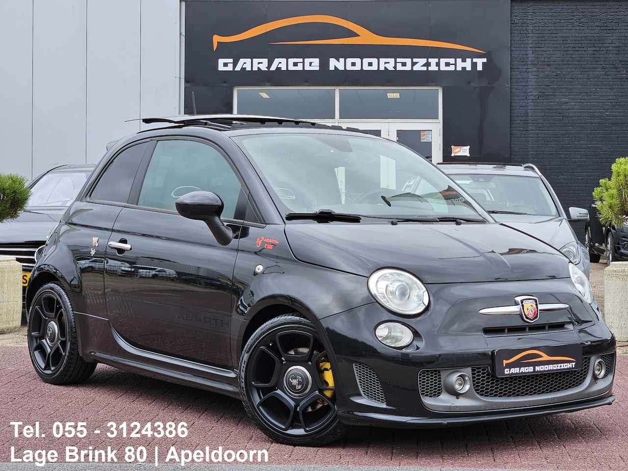Fiat 500 Abarth - 1.4 T-Jet 165PK 595 PANORAMADAK|LEDER|XENON|AUTOMAAT|ECC/AIRCO|INTERSCOPE SOUND SYSTEM|PDC - AutoWereld.nl