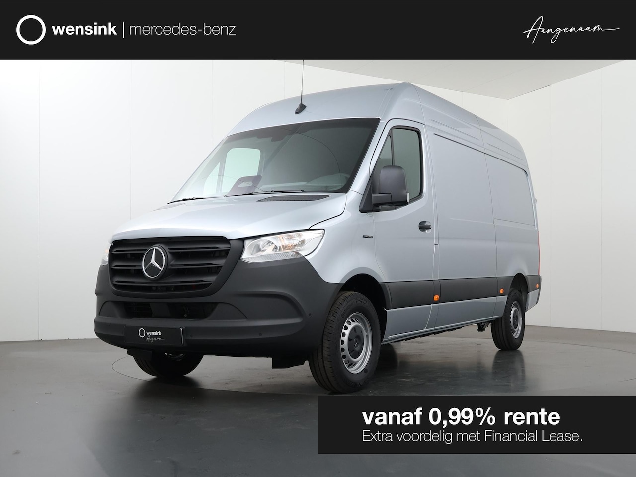 Mercedes-Benz eSprinter - 314 GB L2 RWD PRO 100% elektrisch | 2000kg Trekhaak | 115Kw/u DC Snelladen | Smartphone in - AutoWereld.nl
