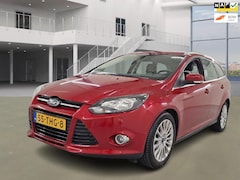 Ford Focus Wagon - 1.6 EcoBoost First Edition|NAVI|HALFLEDER|STOELVERW|ELEKSTOEL|6BAK|CRUISE|AIRCO|2XSLEUTELS