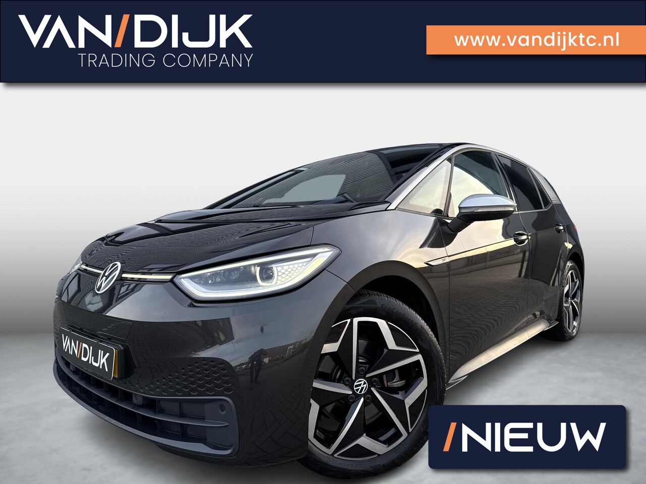 Volkswagen ID.3 - First Plus 58 kWh ✓SOH 93.7% ✓Rijklaarprijs ✓Matrix LED ✓Full LED ✓Alcantara ✓Sfeerverlich - AutoWereld.nl
