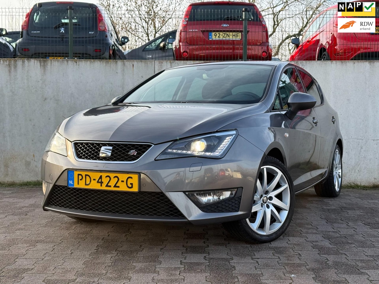 SEAT Ibiza - 1.0 EcoTSI FR Connect/NAVI/CLIMA/PDC/CRUISE/LED/NL AUTO/NIEUWE APK AFLEVERING/DEALER ONDER - AutoWereld.nl