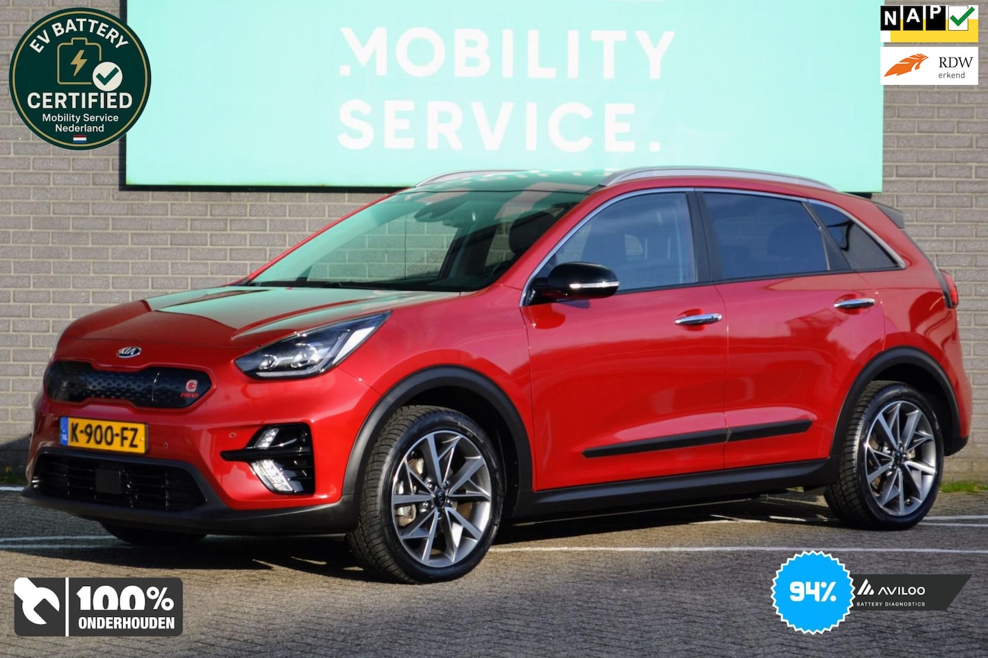 Kia e-Niro - ExecutiveLine 64 kWh SOH94% Clima ACC Leder CarPlay LaneAssist LED - AutoWereld.nl