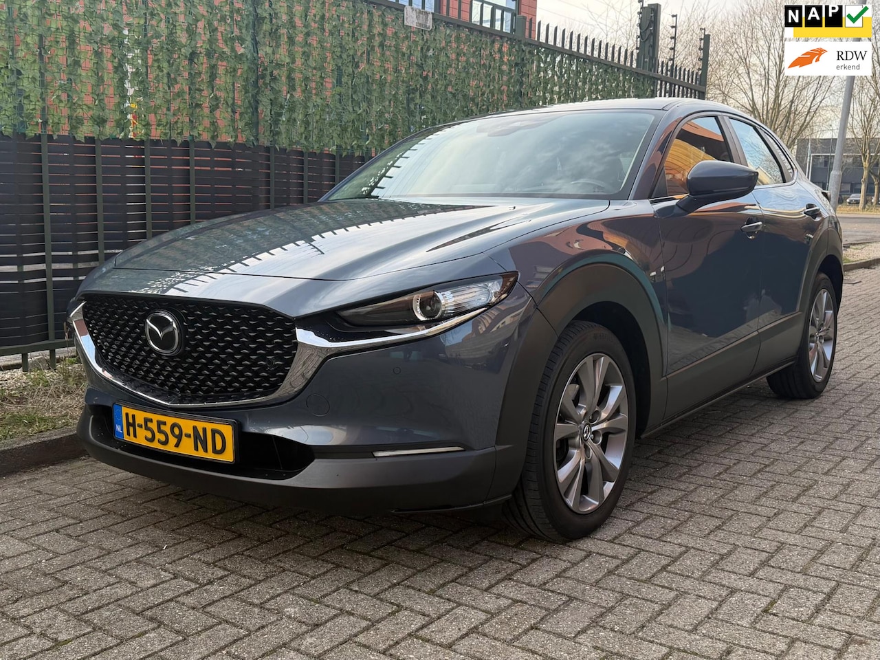 Mazda CX-30 - 2.0 e-SkyActiv-X M Hybrid CAMERA|LED|LEDER|NAP - AutoWereld.nl