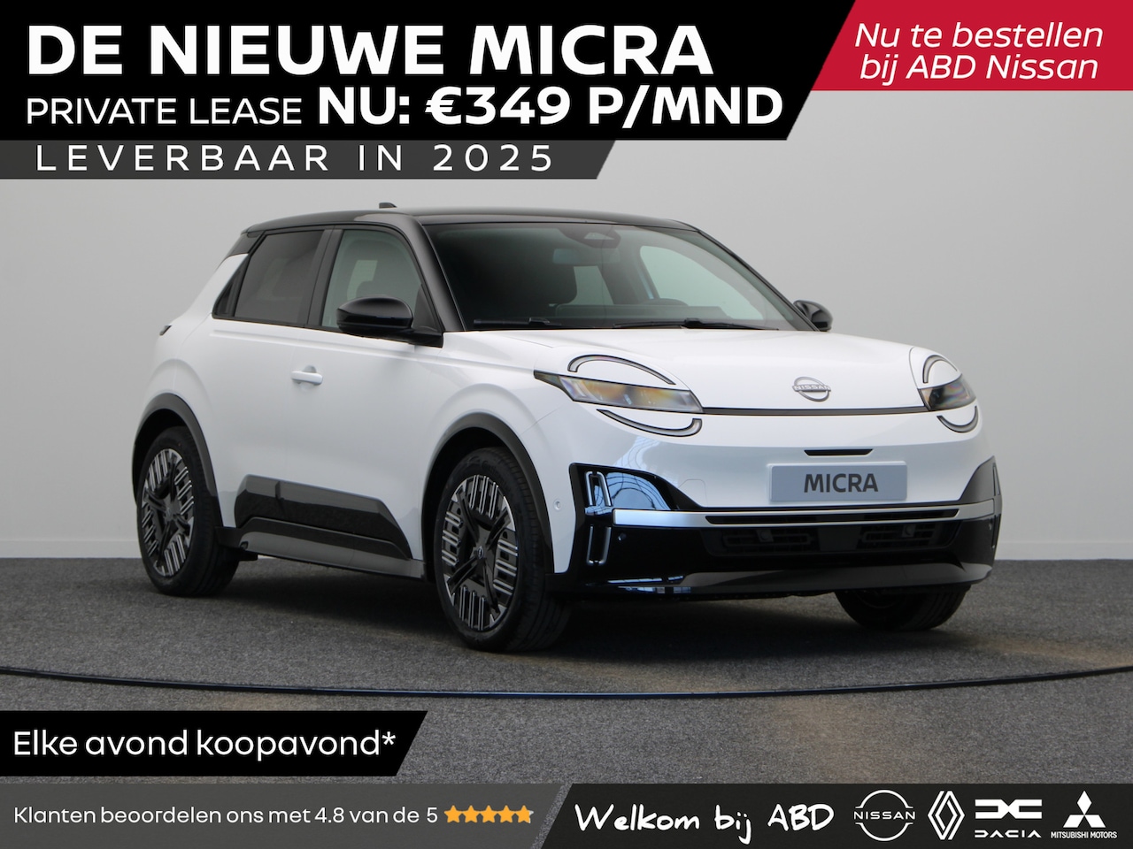 Nissan Micra - Advance 52 kWh | Achteruitrijcamera | Draadloze smartphonelader - AutoWereld.nl