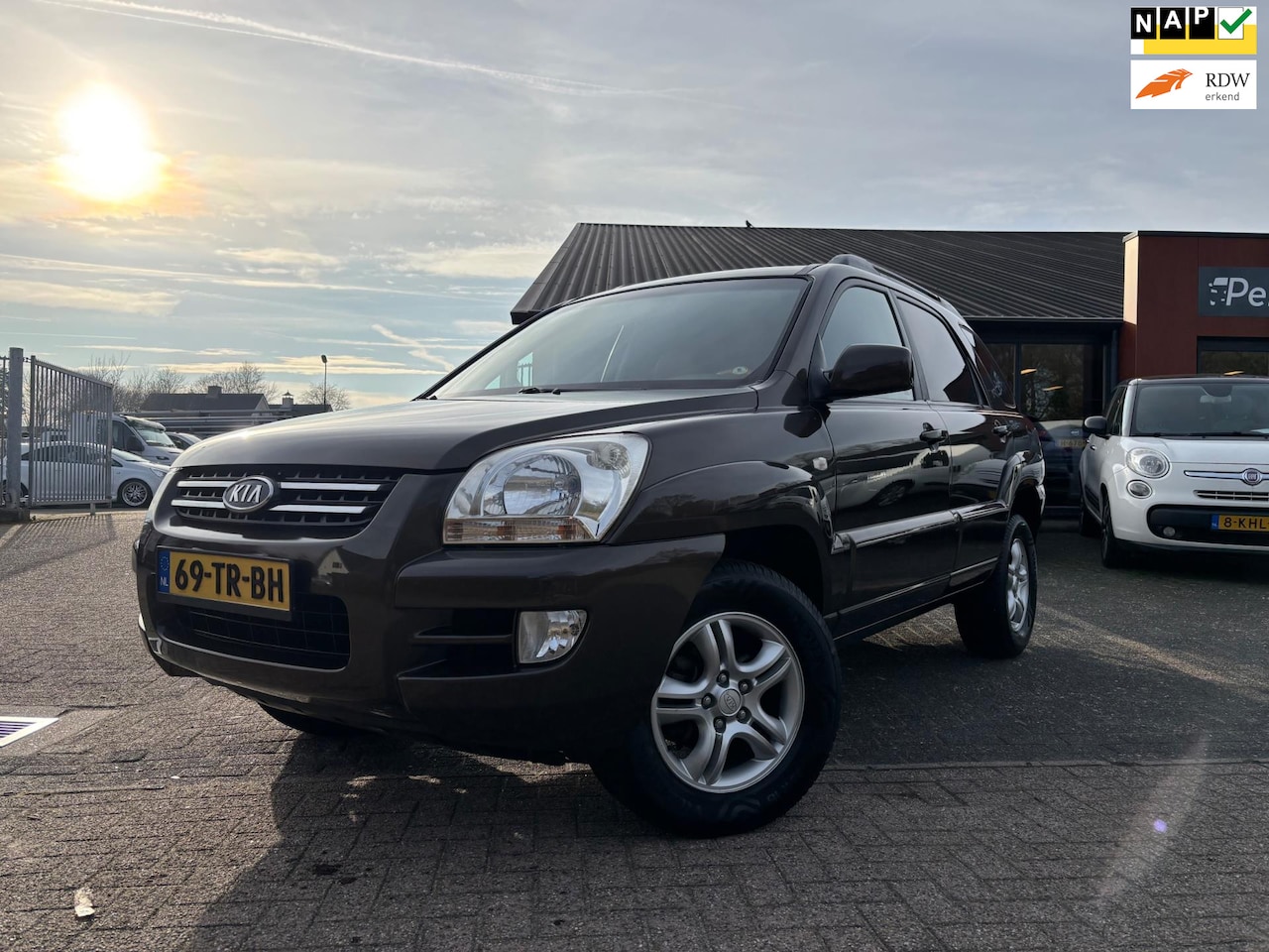 Kia Sportage - 2.0 CVVT M-bition*Half Leer*Stoelverwarming*Luxe uitvoering - AutoWereld.nl