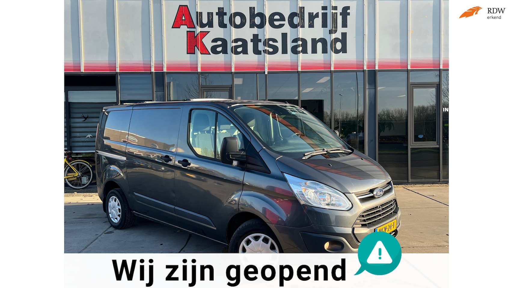 Ford Transit Custom - 270 2.0 TDCI L1H1 Trend - Trekhaak - Airco - Cruise - - AutoWereld.nl