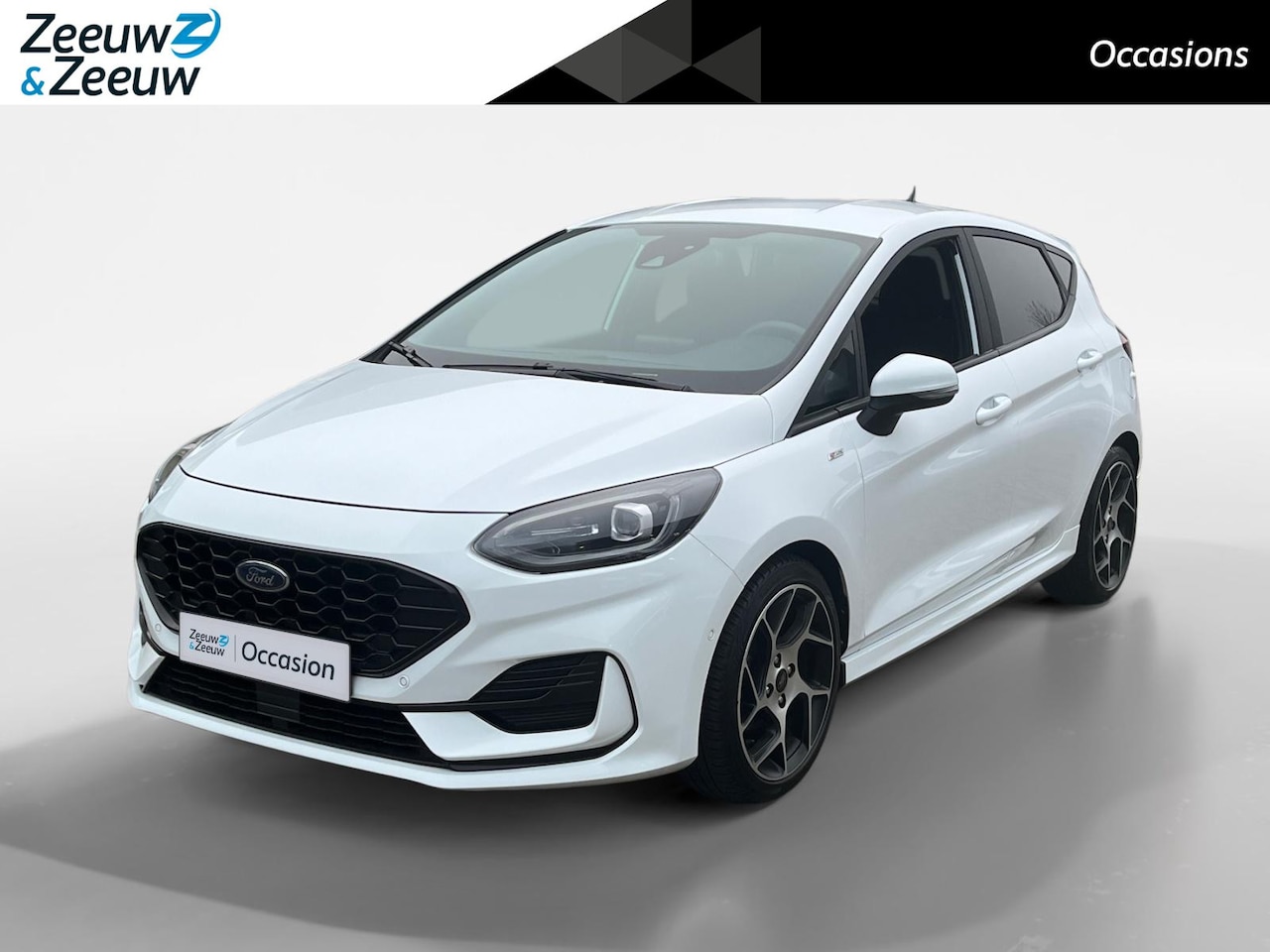 Ford Fiesta - 1.0 EcoBoost Hybrid ST-Line X | Dealer onderhouden | Navigatie | Apple carplay & Android a - AutoWereld.nl