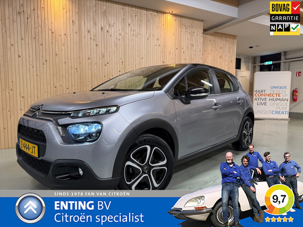 Citroën C3 - 1.2 PT PLUS ECC CARPLAY/ANDROID FULL LED DAB+ - AutoWereld.nl