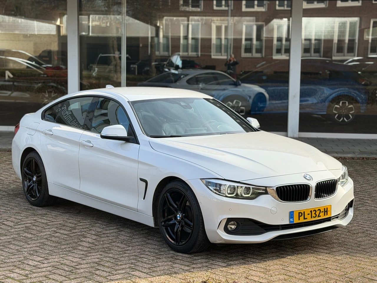 BMW 4-serie Gran Coupé - 420i High Executive|Leer|Parelmoer wit|Orgineel Nederlands|Camera - AutoWereld.nl