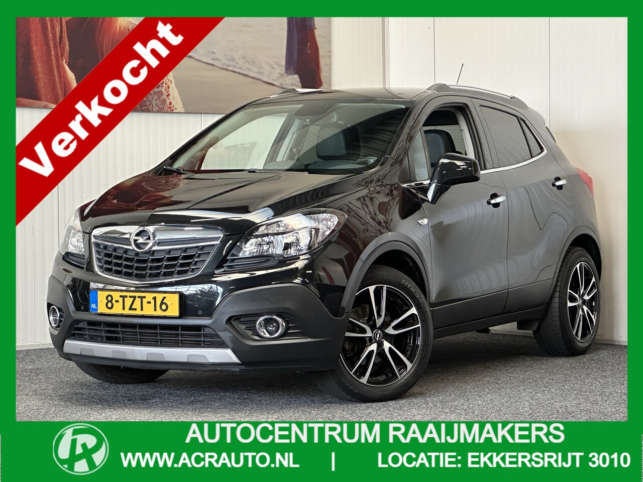 Opel Mokka - 1.4 T COSMO 141 PK TREKHAAK NAVIGATIE HALF LEDER ACHTERUITRIJCAMERA PARKEERSENSOREN VOOR & - AutoWereld.nl