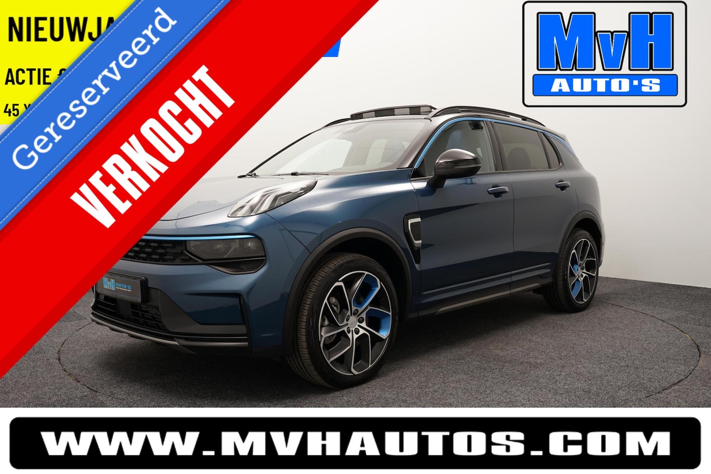 Lynk & Co 01 - 1.5 Plug-in Hybride|ZWARTE.HEMEL|360ºCAM|PANO|NAP - AutoWereld.nl