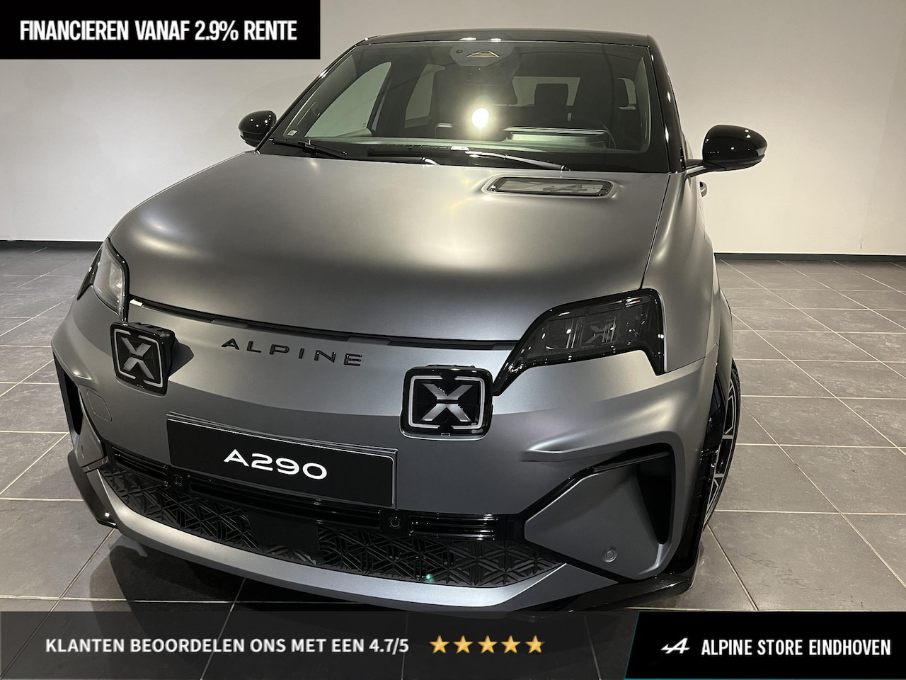 Alpine A290 - GT Performance 52 kWh Pack Driving | 19'' Snowflake | Applecarplay & Androidauto | Adaptie - AutoWereld.nl