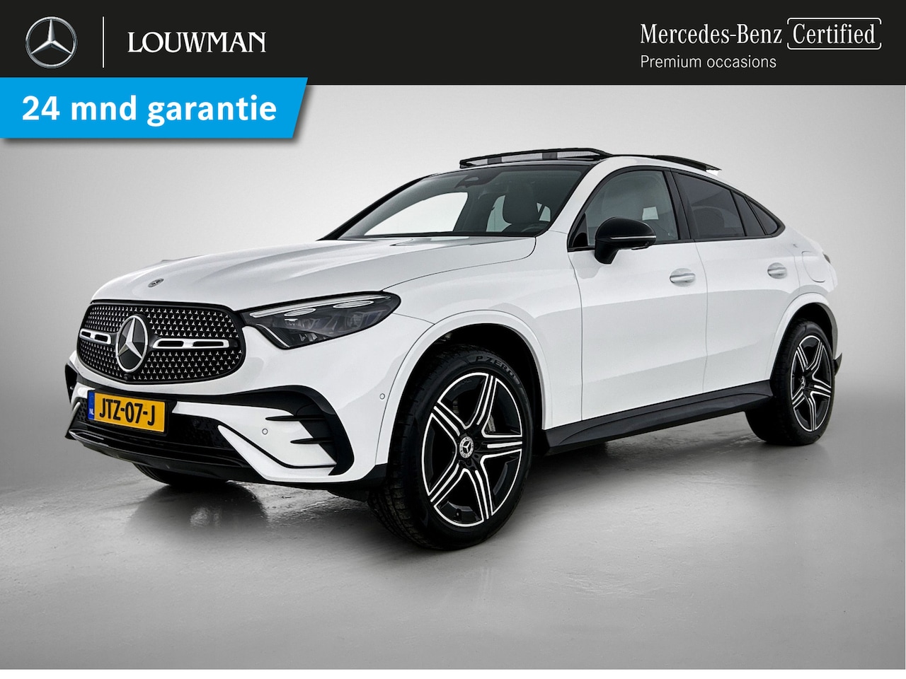 Mercedes-Benz GLC-klasse Coupé - 300 e 4MATIC AMG Nightpakket Plug-In Hybride | Trekhaak | Panoramadak | Alarm | Burmester® - AutoWereld.nl