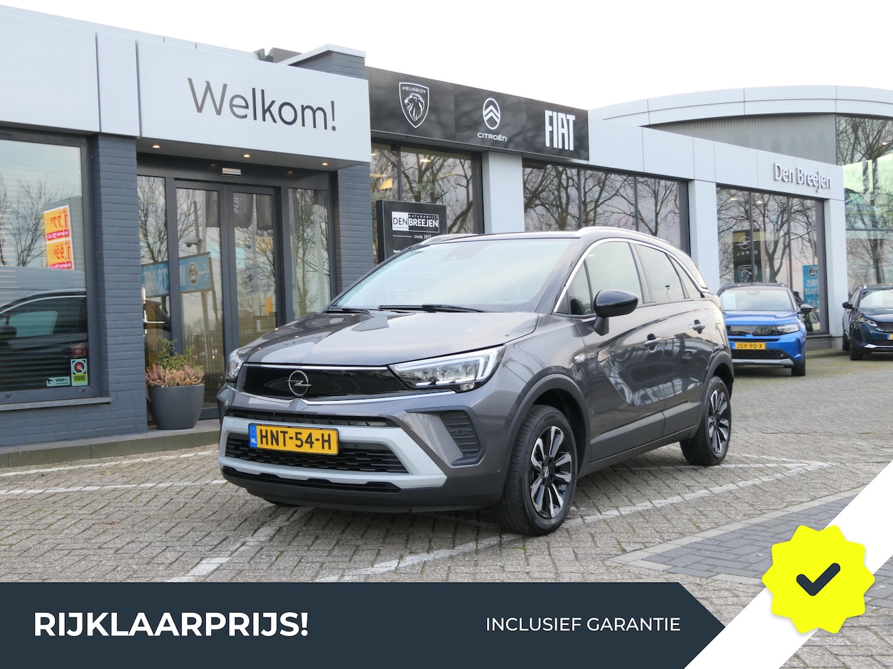 Opel Crossland - 1.2 Turbo Elegance | Navigatie | Panoramadak | Camera - AutoWereld.nl