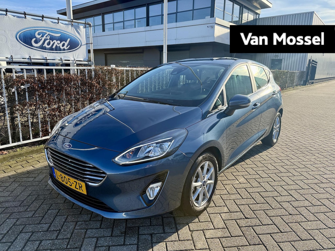 Ford Fiesta - 1.0 EcoBoost Hybrid Titanium Automaat | Navigatie | Apple Carplay Android Auto | Winterpac - AutoWereld.nl