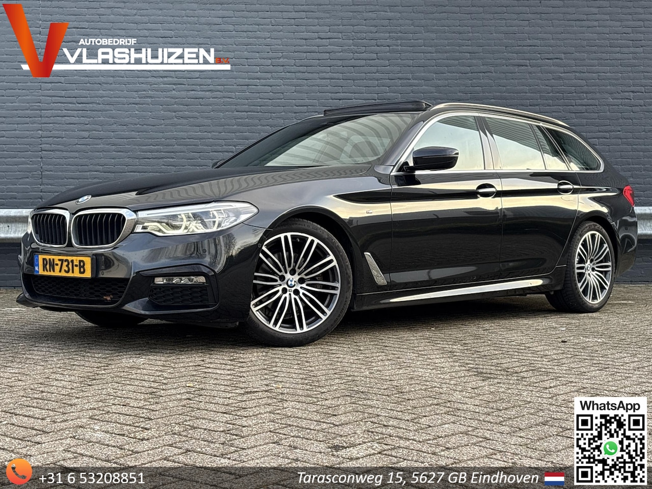 BMW 5-serie Touring - 520i High Executive M-Sport | € 12.900,- NETTO! | Pano | Memory | Digital Clusters | Leder - AutoWereld.nl