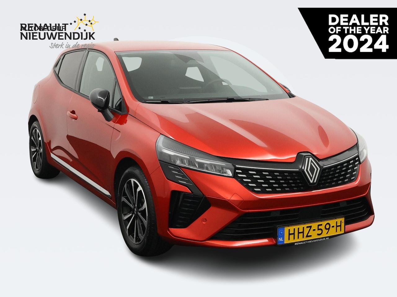 Renault Clio - 1.6 E-Tech Full Hybrid 145 techno AROUNDVIEW CAMERA / APPLE & ANDROID CARPLAY / NAVIGATIE - AutoWereld.nl