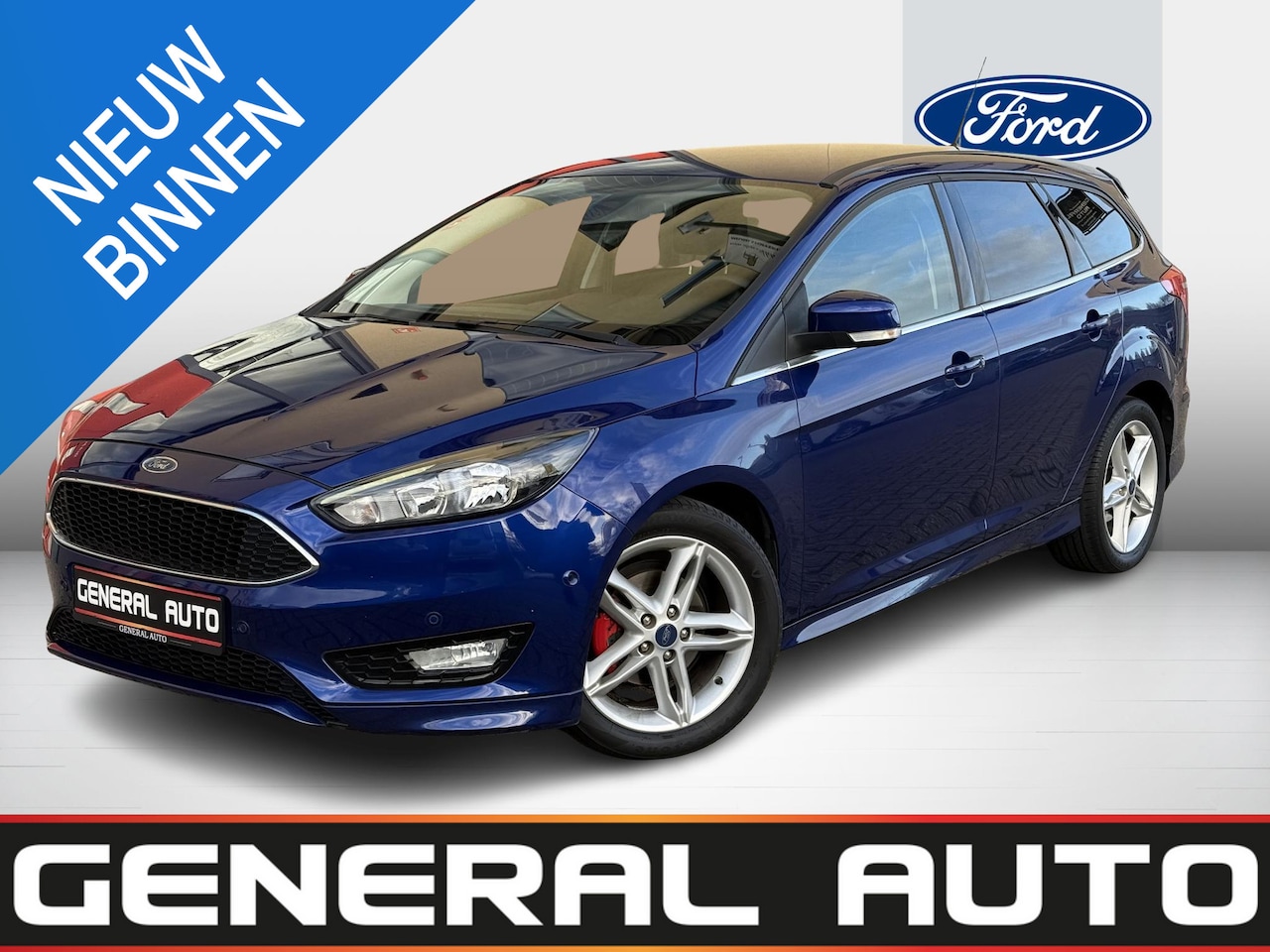 Ford Focus Wagon - 1.0 ST-Line 1.0 ST-Line, Navi, Nieuwe DistributieRiem - AutoWereld.nl