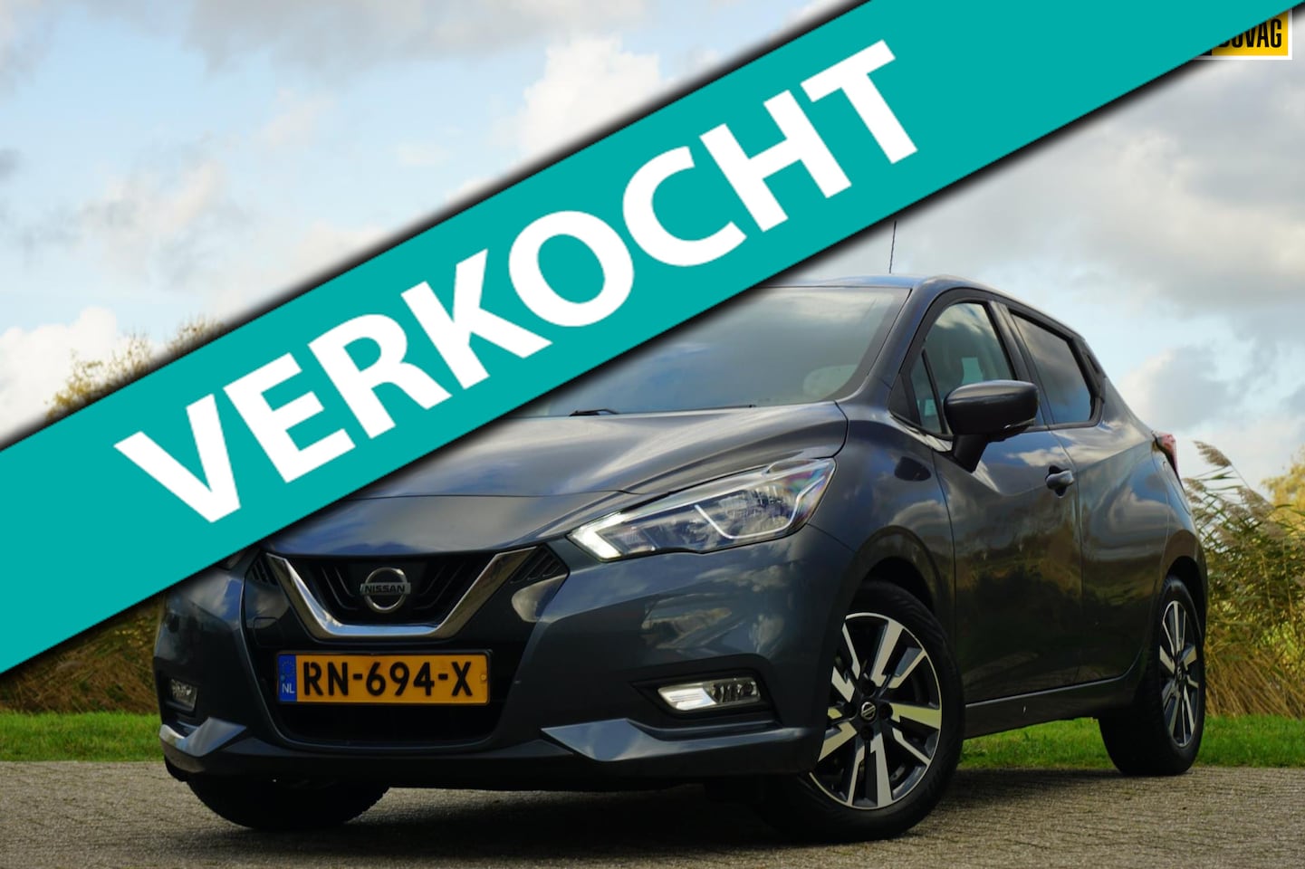 Nissan Micra - IG-T N-Connecta - Gunmetal Grey - MICRA AKTIE v.a. €8.995,- - AutoWereld.nl
