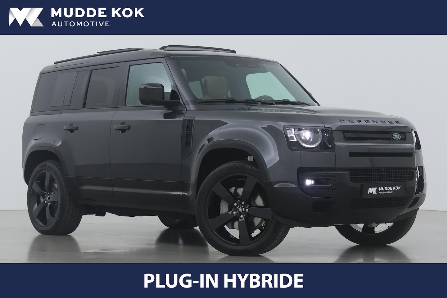 Land Rover Defender 110 - P300e X-Dynamic HSE | 6P | Caraway Interior | Black Pack | Head-Up | Trekhaak | Panoramada - AutoWereld.nl