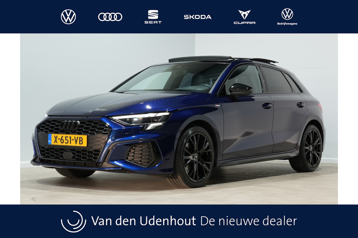 Audi A3 Sportback - 30 TFSI 110pk S-Tronic S-Line Panorama Navigatie Stoelverwarming Acc Carplay 84 - AutoWereld.nl