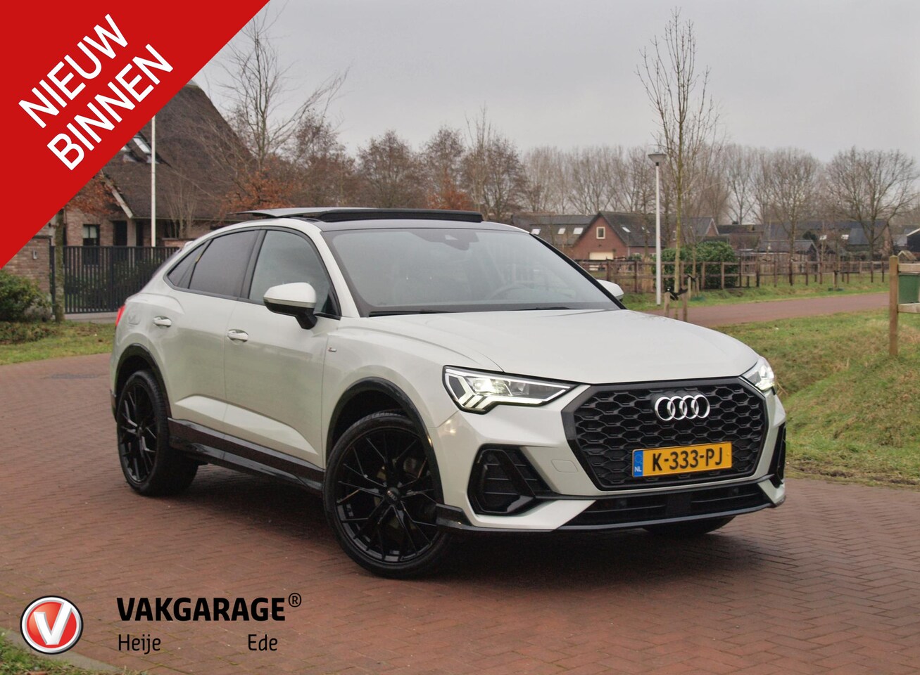 Audi Q3 Sportback - 35 TFSI S Edition | 2X S-Line | Panoramadak | Bang & Olufsen | Tauzilver metallic | NL-Aut - AutoWereld.nl