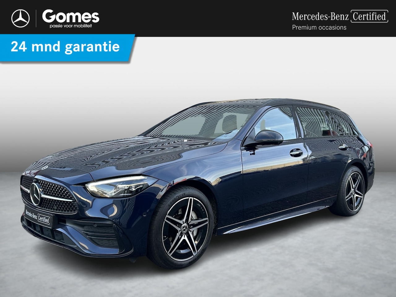 Mercedes-Benz C-klasse Estate - 300 e | Head up | Nappaleder | Memory | Panoramadak | Trekhaak - AutoWereld.nl