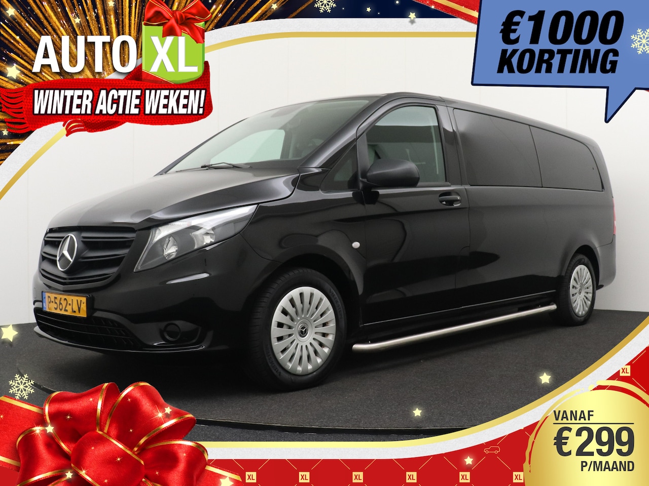 Mercedes-Benz Vito Tourer - 114 Aut. Base Extra Lang 6P Camera Carplay Leder - AutoWereld.nl