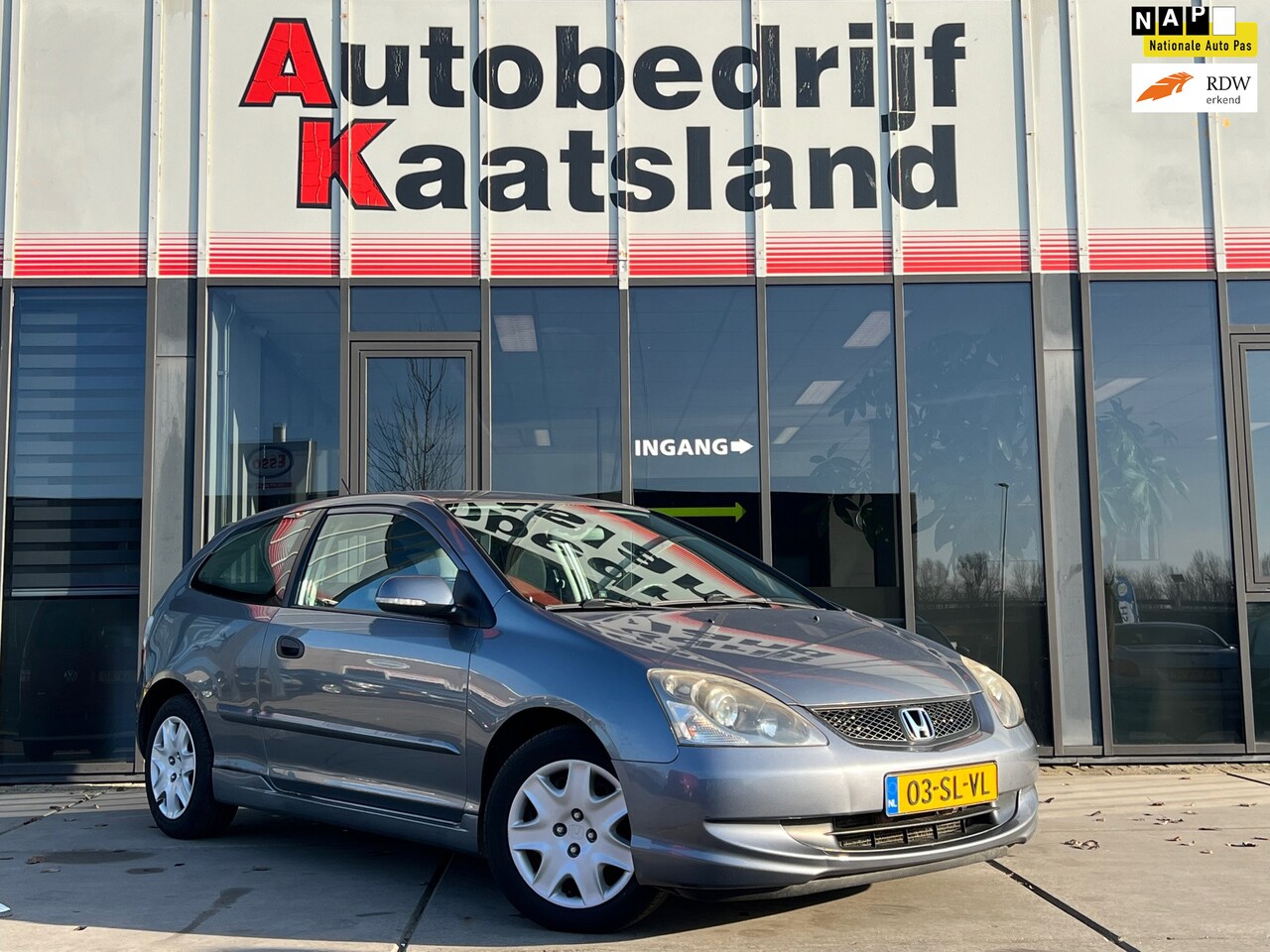 Honda Civic - 1.4i S - Zeer netjes - 135.480 KM NAP! - Airco - AutoWereld.nl