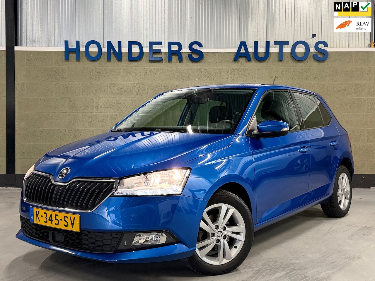 Skoda Fabia - 1.0 TSI Online Edition I CARPLAY I ORIG.NL NAP I CRUISE I CLIMA I SMARTLLINK I PDC I LM VE - AutoWereld.nl